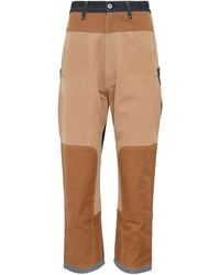 Junya Watanabe - Vaqueros con diseño patchwork - Lyst