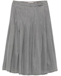 Semicouture - Plooirok - Lyst