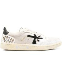 Premiata - スタッズ レースアップ スニーカー - Lyst