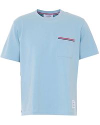 Thom Browne - Chest-Pocket Crew-Neck T-Shirt - Lyst