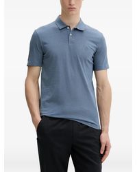 Marc O' Polo - Polo À Texture Flammée Et Logo Brodé - Lyst