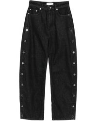 Sportmax - Cotton Denim Jeans - Lyst