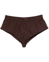 Entire studios - Pixie Buttoned Mini Shorts - Lyst