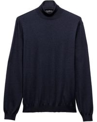 Prada - Cashmere And Silk Turtleneck Sweater - Lyst