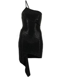 ANDREADAMO - Rhinestone-Embellished Minidress - Lyst