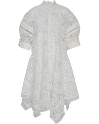 3.1 Phillip Lim - Lace High-Neck Dress - Lyst