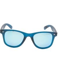 Polaroid - Square-Frame Mirrored Sunglasses - Lyst