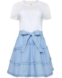 Cinq À Sept - Robe Volantée Kasen À Rayures Jessie - Lyst
