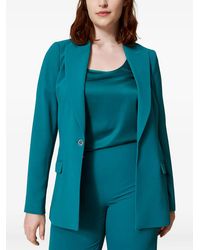 Twinset - Embellished-Button Single-Breasted Blazer - Lyst