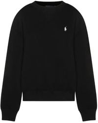 Polo Ralph Lauren - Trui Met Ronde Hals En Geborduurd Logo - Lyst