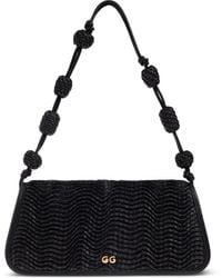 Cult Gaia - Small Sunniva Raffia Shoulder Bag - Lyst