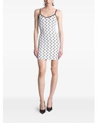 Marine Serre - All-Over Moon Mini Dress - Lyst