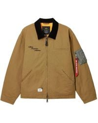 Alpha Industries - Giacca Con Ricamo E Tasca Sulla Manica - Lyst