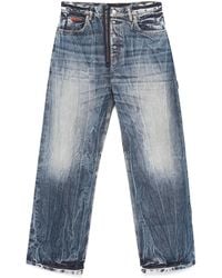 Martine Rose - Jeans Met Wijde Pijpen - Lyst