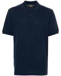 Brioni - Cotton Piqué Polo Shirt - Lyst