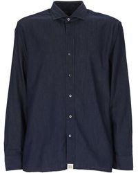 Peuterey - Denim Long-Sleeves Shirt - Lyst