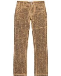 Alberta Ferretti - Pantalon Droit À Motif Texturé - Lyst