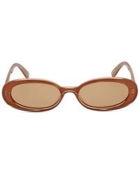Le Specs - Outta Love Oval-Frame Sunglasses - Lyst