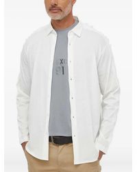 ARMANI EXCHANGE - ロゴテープ シャツ - Lyst