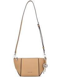 MICHAEL Michael Kors - Jordi Logo-Plaque Leather Cross Body Bag - Lyst