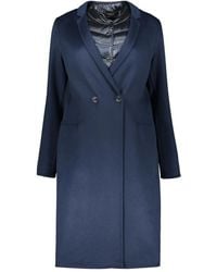 Moorer - Double-Breasted Coat - Lyst