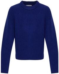 Jil Sander - Ribbed-Knit Wool Sweater - Lyst