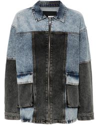 ROTATE BIRGER CHRISTENSEN - Jacke Im Patchwork-Look - Lyst