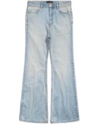 Balenciaga - Flared Denim Jeans - Lyst