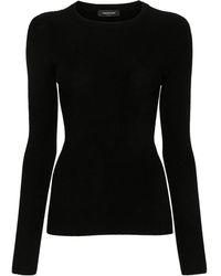 Fabiana Filippi - Crew-Neck Ribbed Jumper - Lyst
