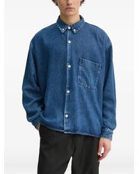 Won Hundred - Denim Button-Down Shirt - Lyst