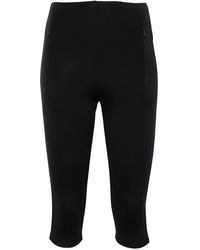 Wardrobe NYC - Cropped-Leggings Im Biker-Style - Lyst
