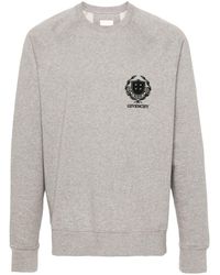 Givenchy - Katoenen Sweater Met Geborduurd Logo - Lyst