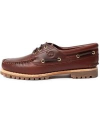 Timberland - Authentic Lug-Sole Boat Shoes - Lyst