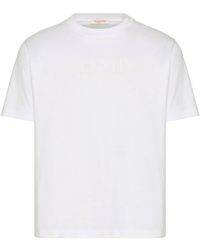 Valentino Garavani - Camiseta con logo estampado - Lyst
