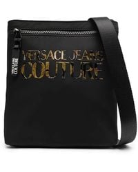 Versace Jeans Couture - Logo Print Crossbody Bag - Lyst