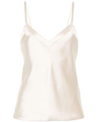 Blanca Vita - Trachy Oberteil Aus Satin - Lyst