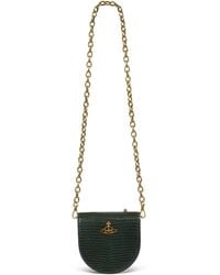 Vivienne Westwood - Lizard Saddle Crossbody Bag - Lyst