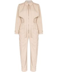 Stella McCartney Комбинезон С Пряжками - Естественный
