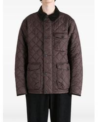 Barbour - Hornby Quilted Corduroy-Collar Jacket - Lyst