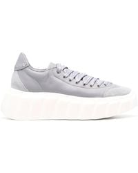 Agl Attilio Giusti Leombruni - Blondie Ties Leather Sneakers - Lyst