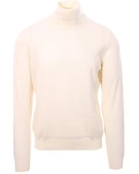 Gran Sasso - Turtleneck Wool Sweater - Lyst
