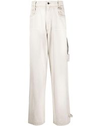 WOOYOUNGMI - Mid-rise Cotton Straight-leg Jeans - Lyst