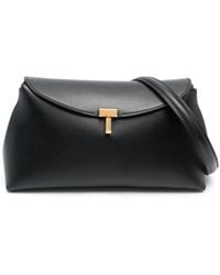 TOTEME - T-Lock Leather Clutch Bag - Lyst