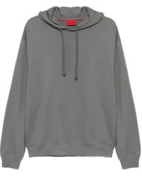 HUGO - Logo-Print Hoodies - Lyst