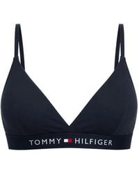 Tommy Hilfiger - Original Logo Bralette Bikini Top - Lyst