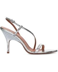 Lola Cruz - Francesca Metallic Sandals - Lyst