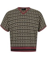 Enfants Riches Deprimes - Vienna Short-Sleeved Sweater - Lyst