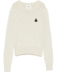 Isabel Marant - Trui Met Logo En Lange Mouwen - Lyst