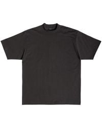Balenciaga - BB Paris T-Shirt mit Strass - Lyst