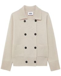 Alpha Studio - Double-Breasted Knitted Cardigan - Lyst